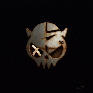 gif skull